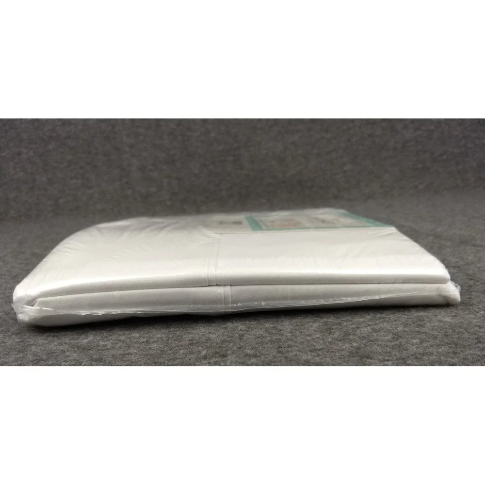 Martha Stewart Everyday Twin Flat Sheet 250TC White Cotton Blend Mix & Match NEW